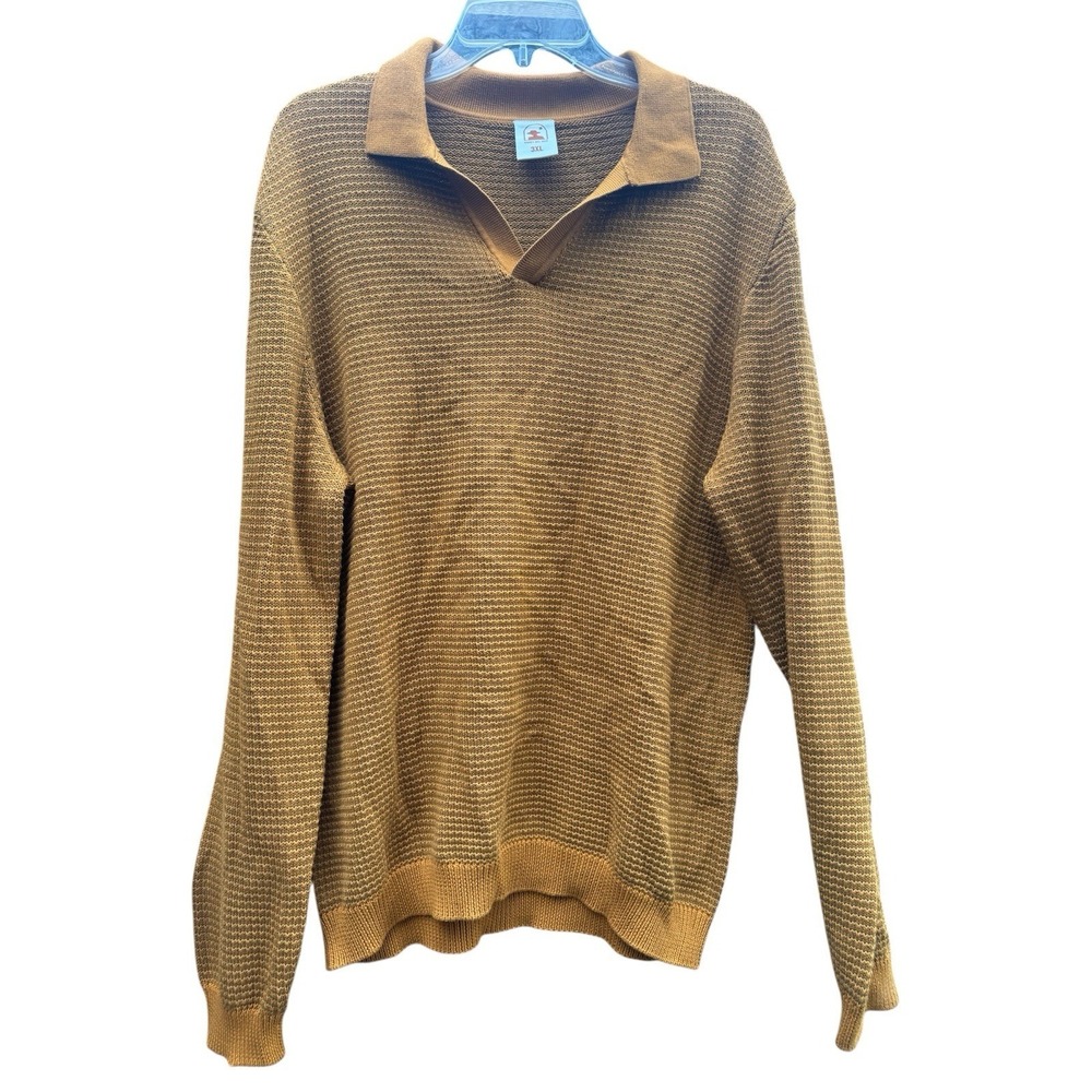 Dandy Del Mar Men's Sweater XXL Preppy Casual Long Sleeve